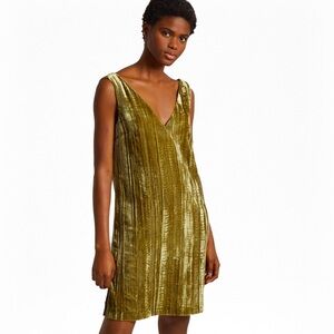French Connection Theresa Crushed Velvet Mini Dress sz US 6